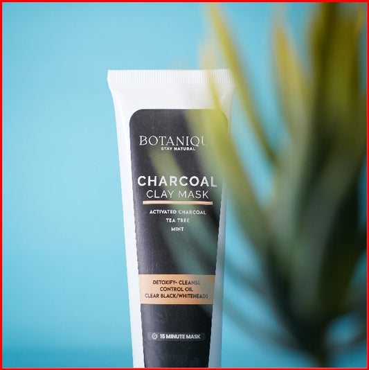 Botanique Charcoal Clay Mask – Detox & Glow
